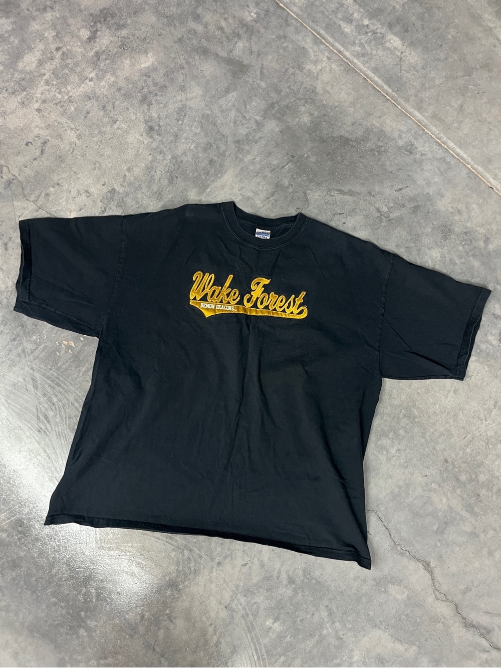 2003 - Gildan Heavyweight Wake Forest Tee